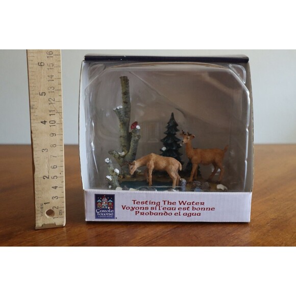 LEMAX Village Town Collection TESTING THE WATER 2000 Landscape Accent Figure - Picture 3 of 9